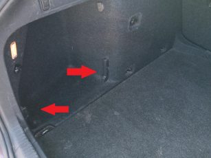 Csomagtér sérülések - nem-elfogadható