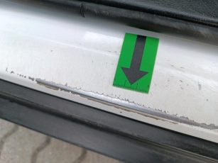 Karosszéria és festés, nem elfogadható